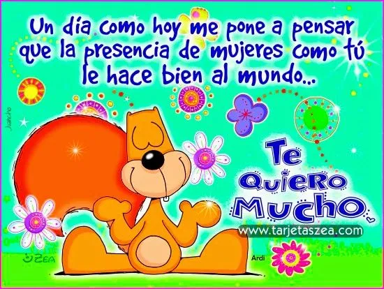 Imagenes del Dia de la mujer Con Frases de Feliz dia de la Mujer ...