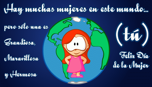 Feliz dia de la mujer graciosas - Imagui