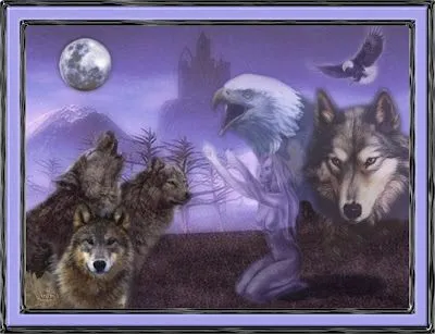 Imagenes del mundo y fantasia: LOBOS - 1