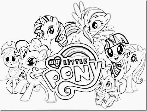 Imagenes de my little pony para imprimir - Imagui