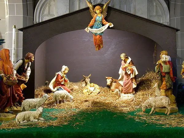 Imagenes del nacimiento del niño dios en el pesebre - Imagui