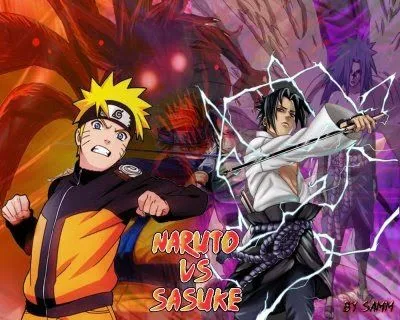 Imagenes Naruto: Naruto vs Sasuke