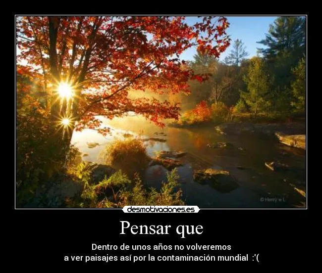 Pensamientos en paisajes - Imagui