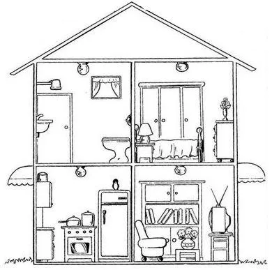 Imagenes de las partes de una casa - Imagui
