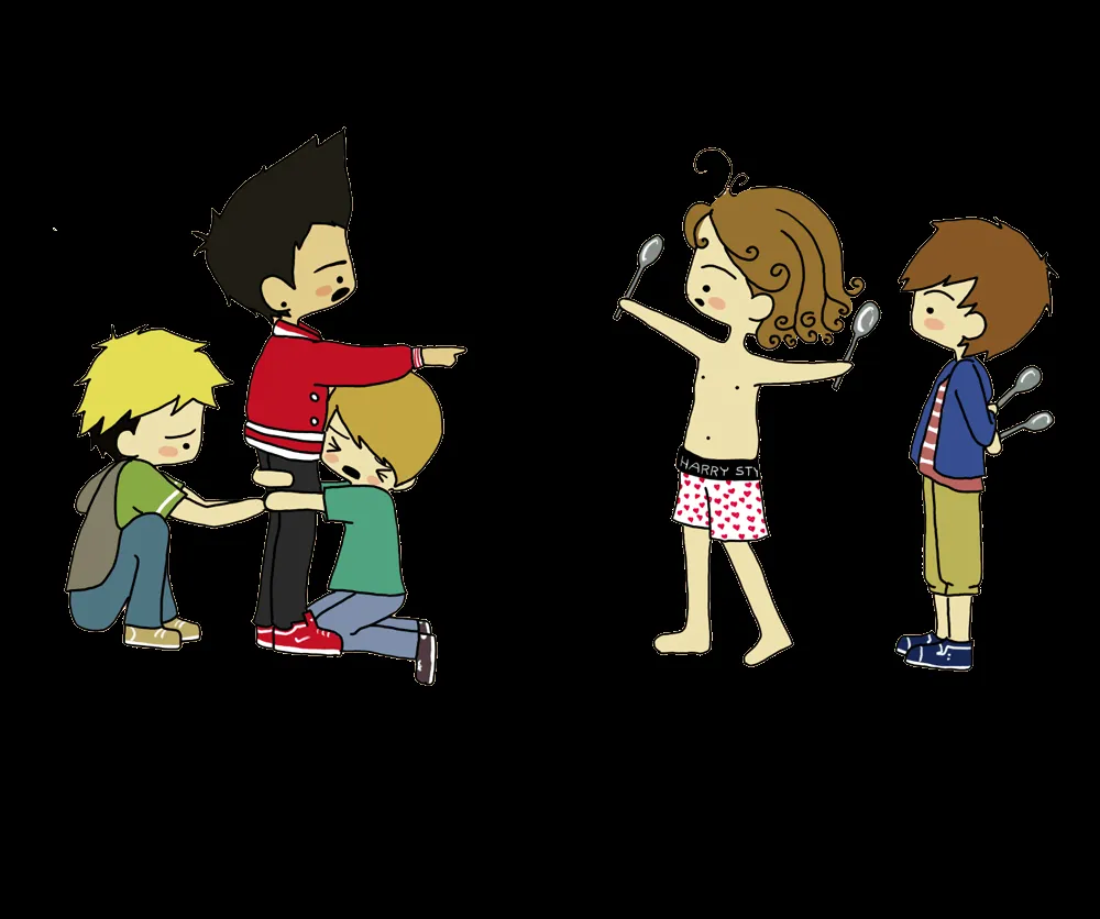 imagenes de one direction animadas tiernas - Imageneitor