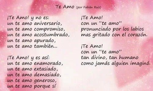 Imágenes con poemas de amor | Imagenes para Facebook [