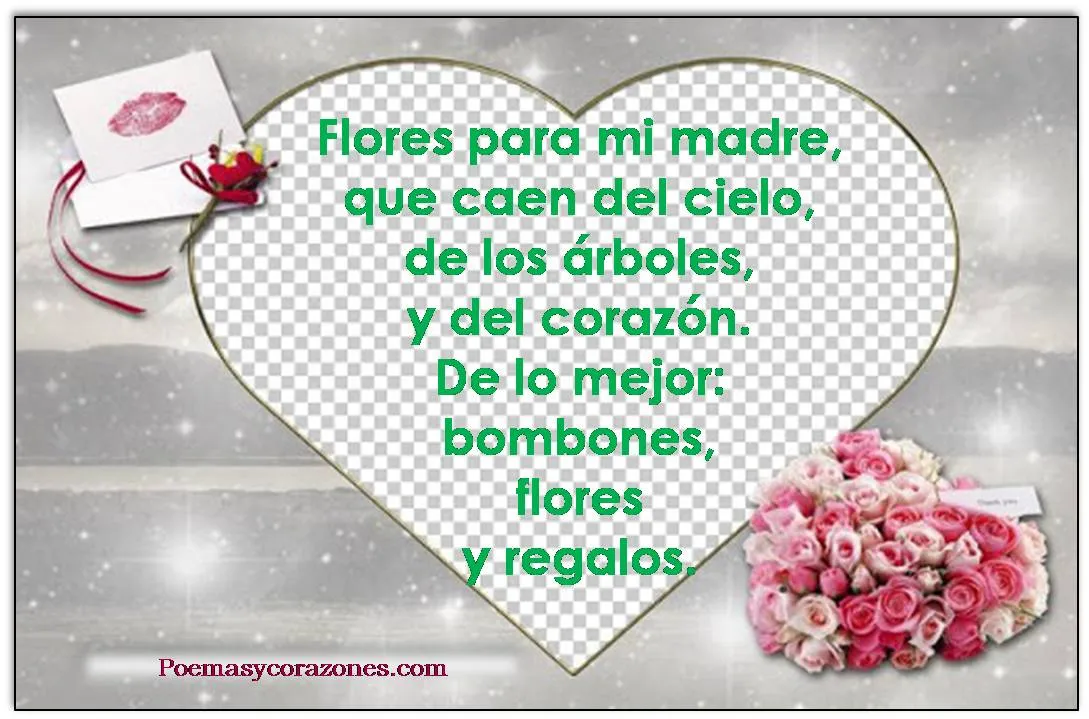 Imágenes con poemas para madres | Poemas y Corazones