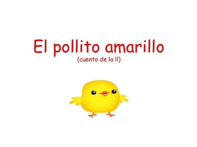 Imagenes de pollito amarillito - Imagui