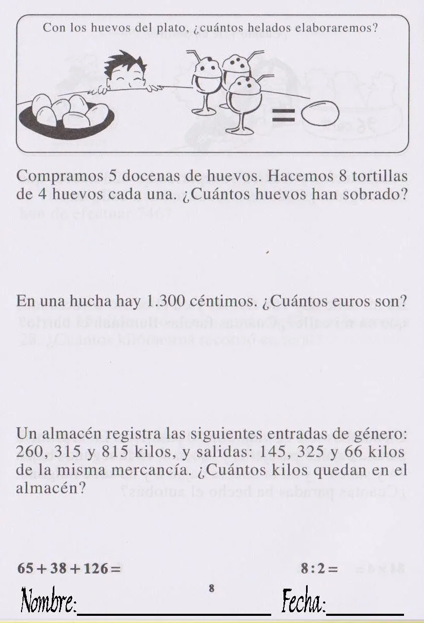 Imagenes de problemas de multiplicacion - Imagui