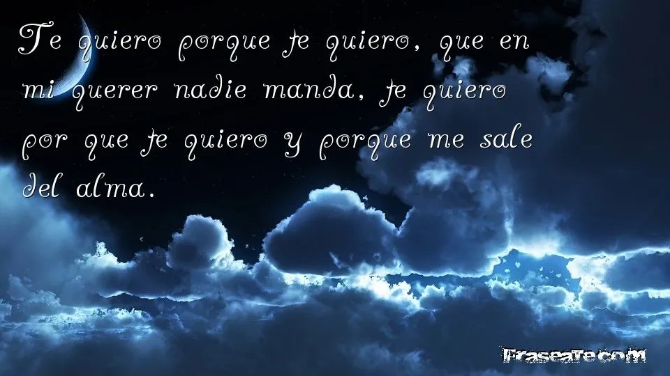 Imagenes • Frases con te quiero