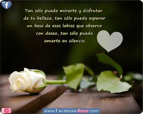 Imágenes románticas con frases de amor - Imagenes de Amor Facebook