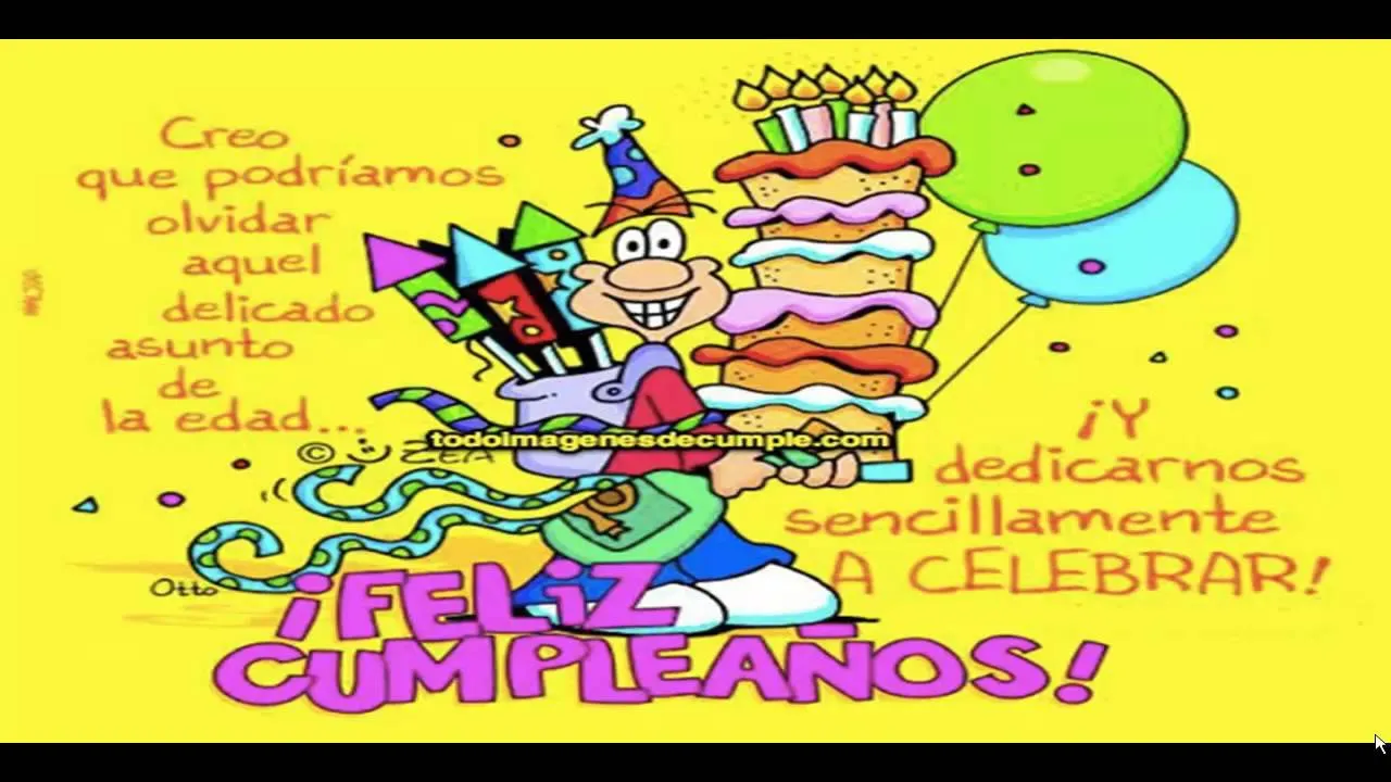 Imagenes Saludos Cumpleaños Graciosos