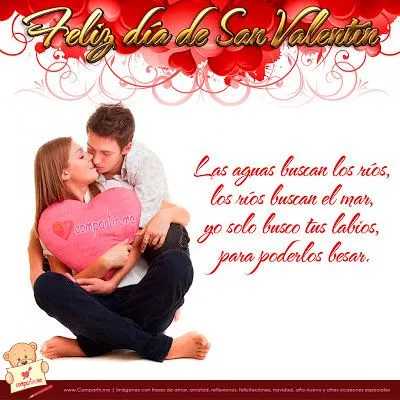 Imágenes de San Valentín: Frases de besar por el día de los ...