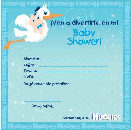 Fondos para tarjetas de baby shower de niño - Imagui