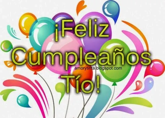 Imágenes y tarjetas de cumpleaños: Imágenes de feliz cumpleaños tío