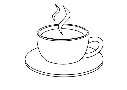 Imagenes • Taza de cafe dibujo png