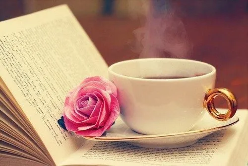 Imagenes • Taza de cafe romantica