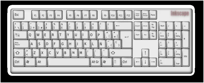 Imagenes TECLADO png - Imagenes PNG