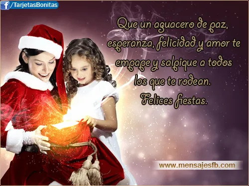 Imágenes tiernas para Navidad ~ Mensajes Bonitos de Amor para Facebook