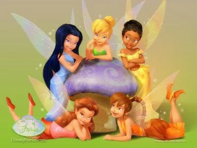 Imagenes de la tinkerbell y sus amigas - Imagui