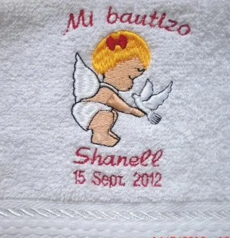 Imágenes de toallas faciales bordadas en Queretaro