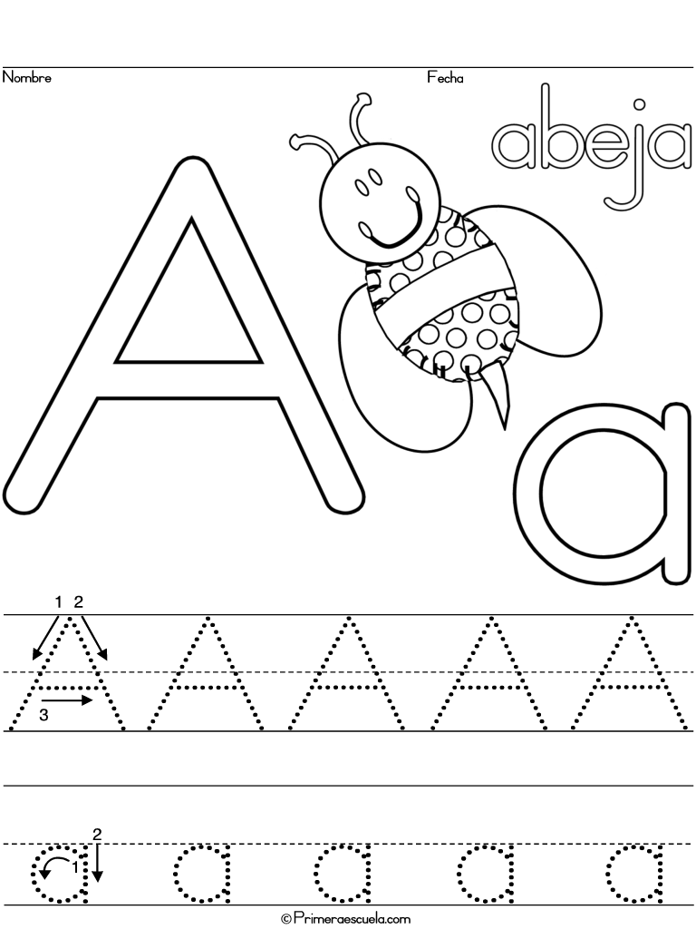 Imagenes para trazar de la vocal o - Imagui