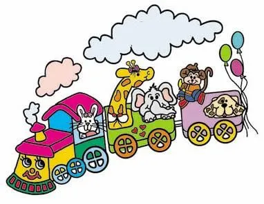 Imágenes de trenes infantiles - Imagui