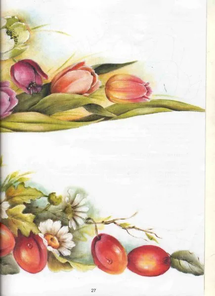 PINTURA SOBRE TELA: Flores « Variasmanualidades's Blog