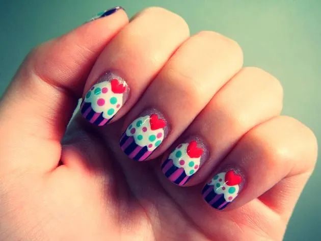 Imagenes de uñas decoradas 2013 con esmalte: Uñas Decoradas ...