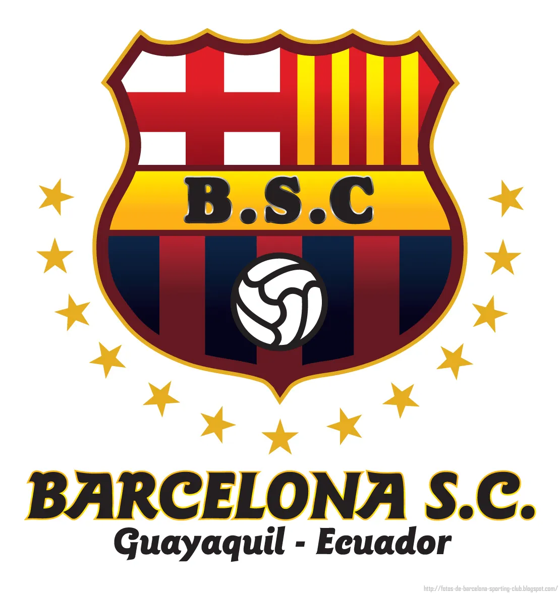 Imágenes Vectoriales Barcelona Sporting Club | Banco de Imagenes ...