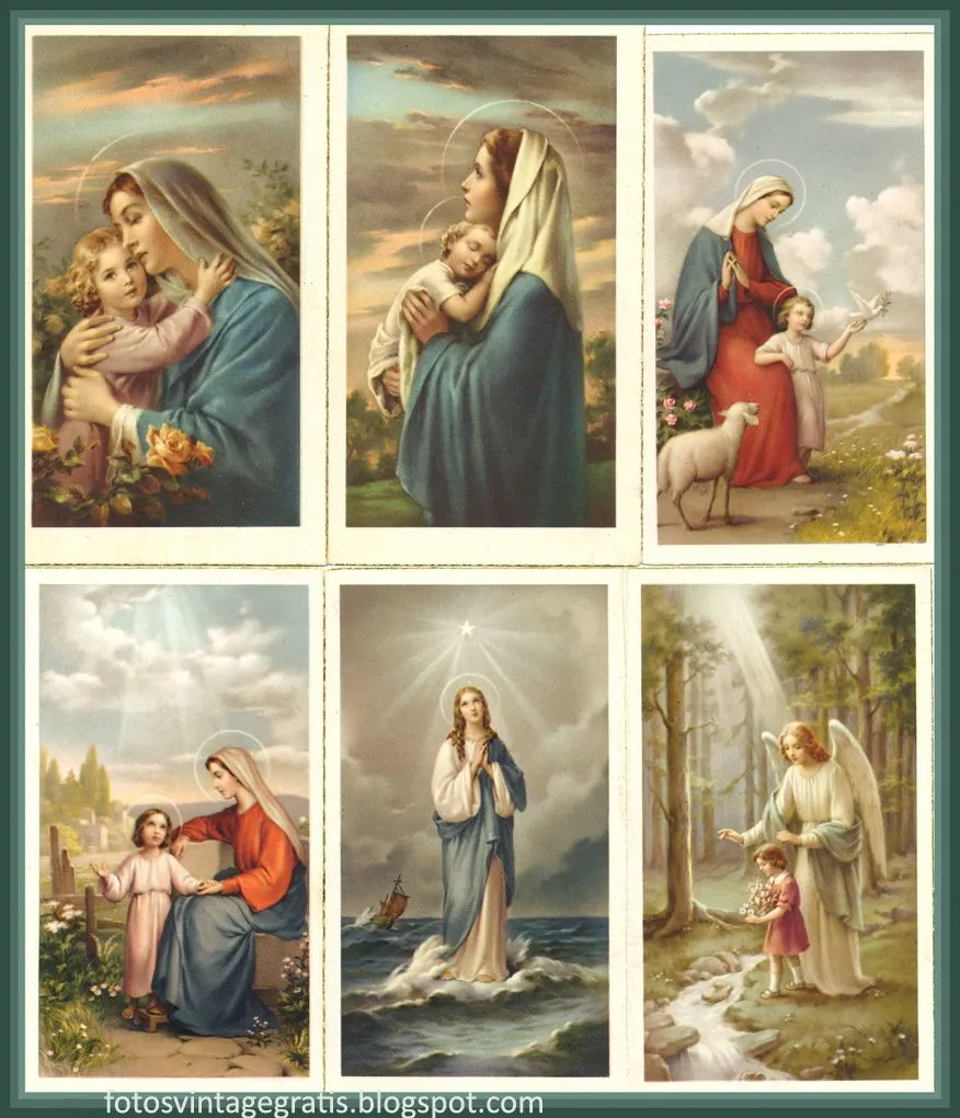 Imágenes vintage gratis / Free vintage images: Estampas religiosas ...