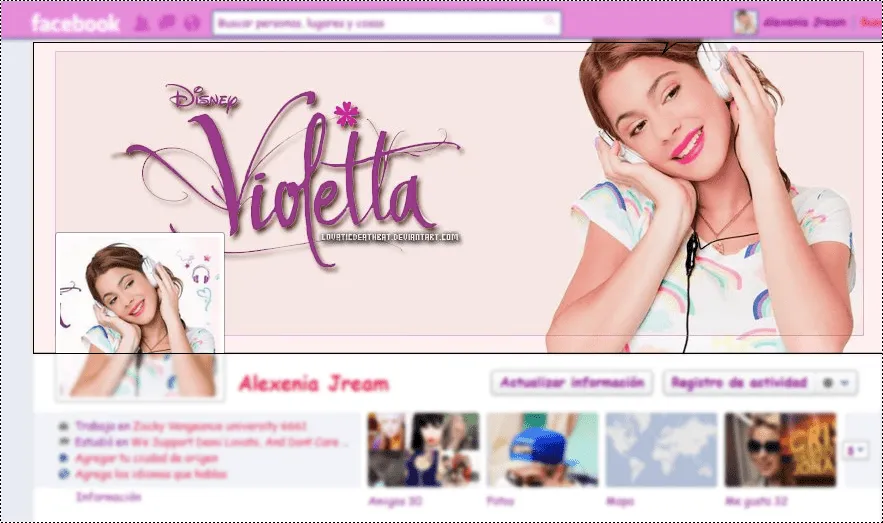 Imagenes de violetta para Facebook - Imagui