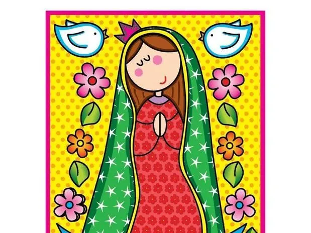 Imágenes de la Virgen de Guadalupe en caricatura para imprimir ...