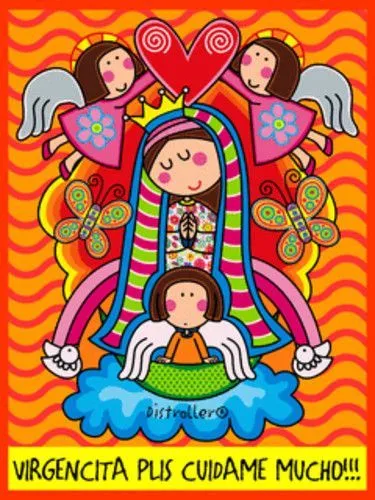 Imágenes de la Virgen de Guadalupe caricaturizadas Distroller ...