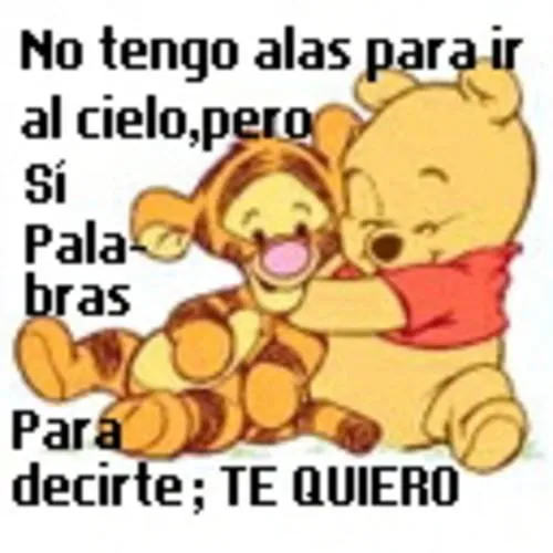 Imágenes de Winnie Pooh con mensajes tiernos de amor – Imágenes ...