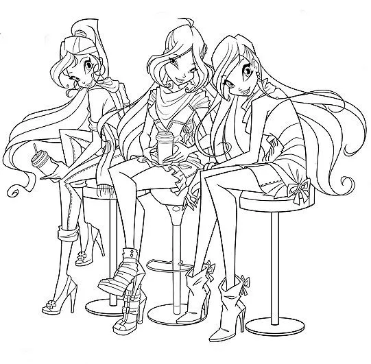 Winx Club Lovely: ¡Nuevas imágenes de Winx Club Café 5ª temporada ...