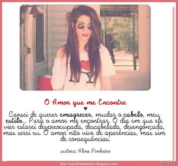 Imagens com frases para tumblr e orkut | Olhar Feminino