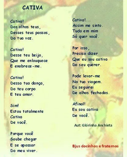 Imagens da Internet: Poesias de Amor lindas