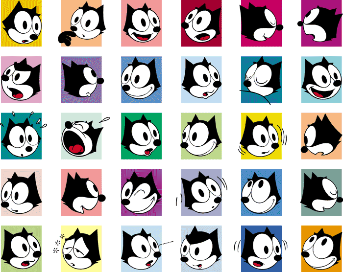 IMAGENSNET: GATO FELIX - FELIX THE CAT