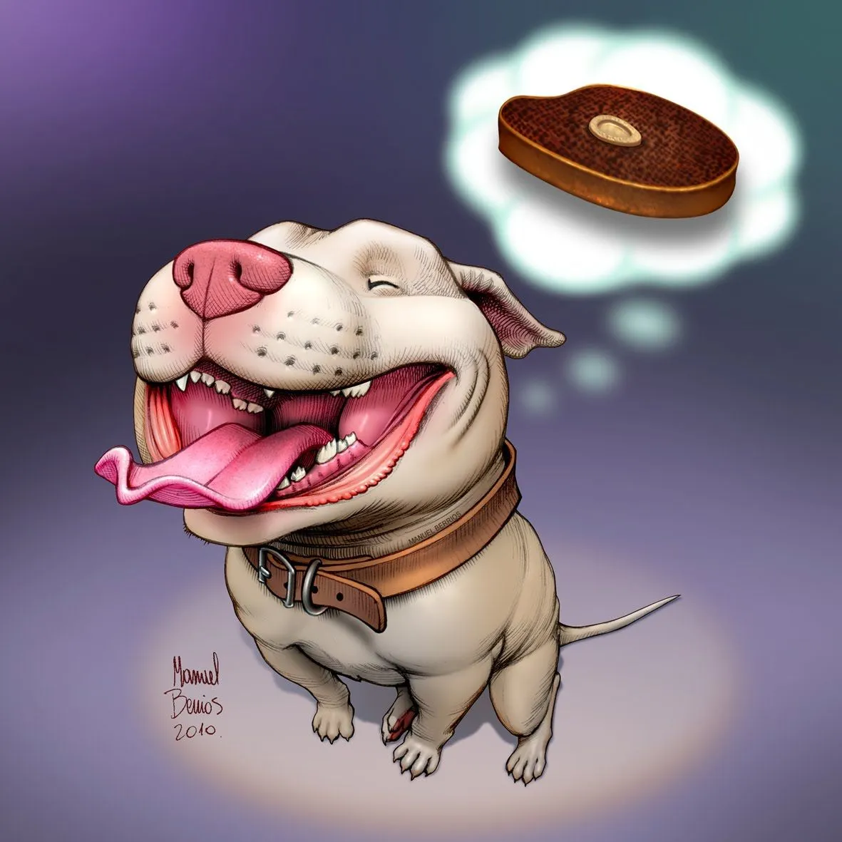 Images For > Bull Terrier Caricatura