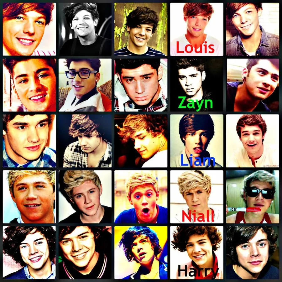 Images For > One Direction Tumblr Edits Collage