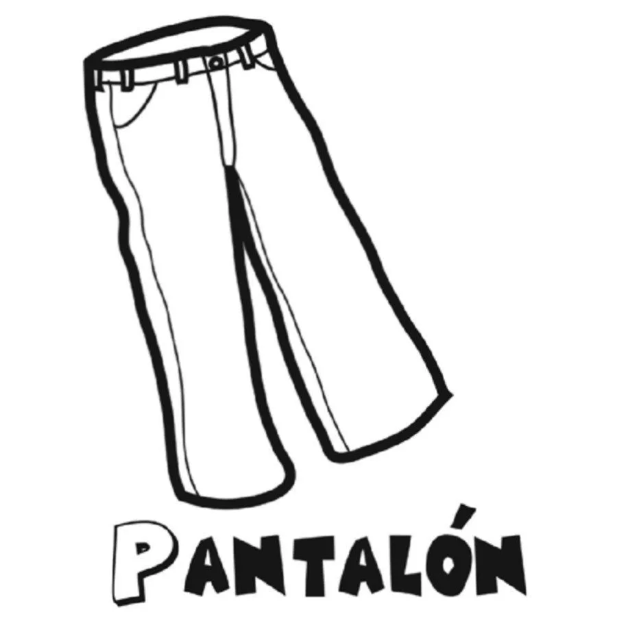 Images For > Pantalon Dibujo