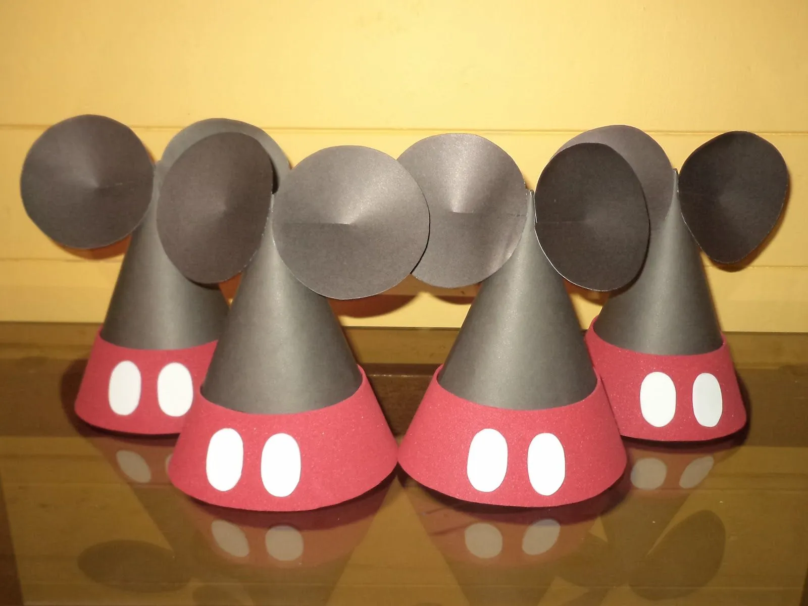 IMAGINA & DISEÑO: Gorros Cumpleaños Minnie & Mickey