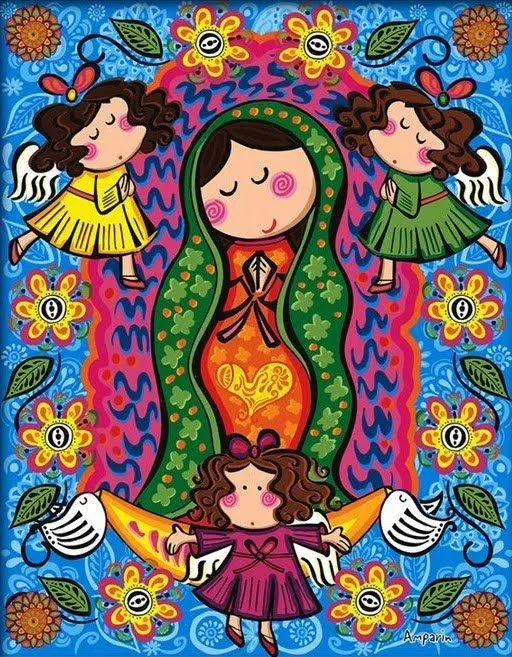 Imajenes de la virgen de Guadalupe en caricatura - Imagui