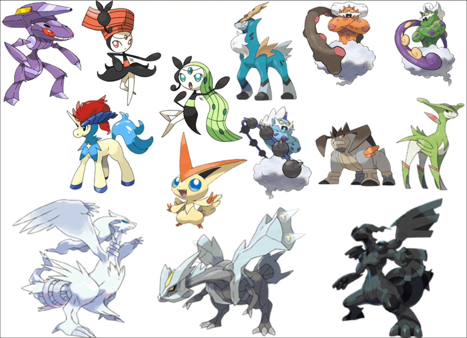 Pokemones legendarios nuevos - Imagui