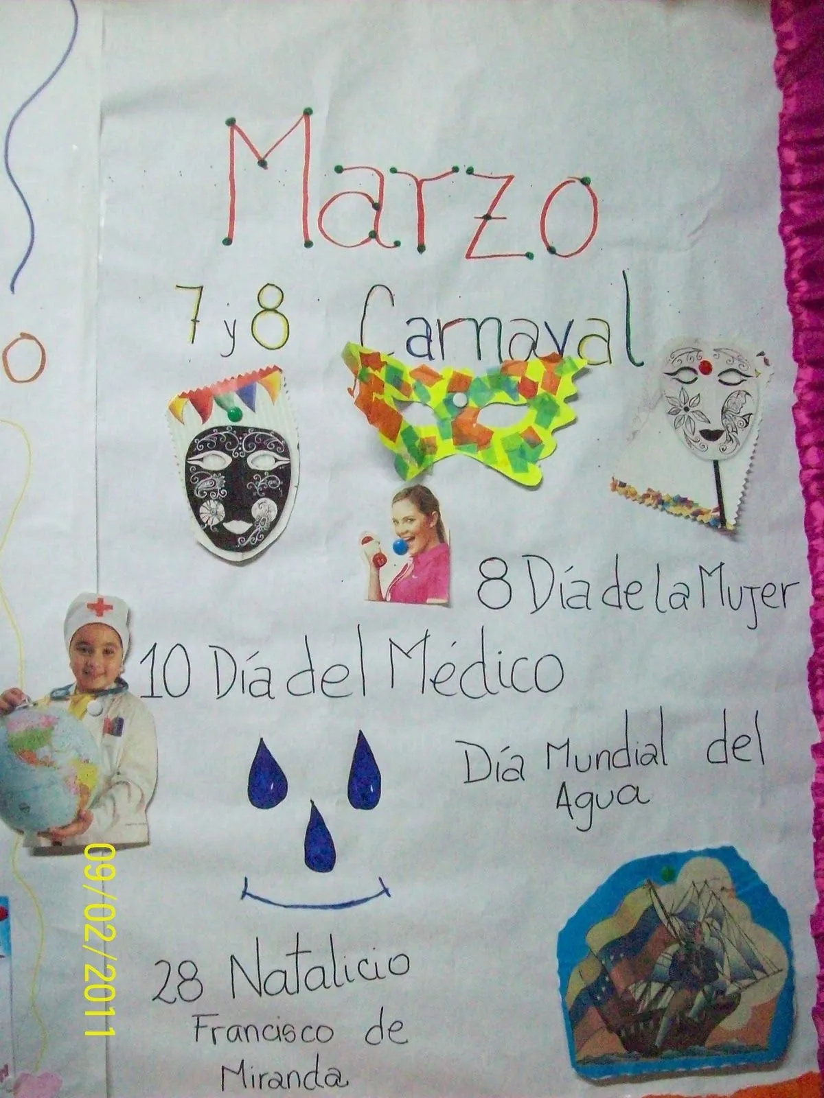 Importancia de los carteles en el Preescolar