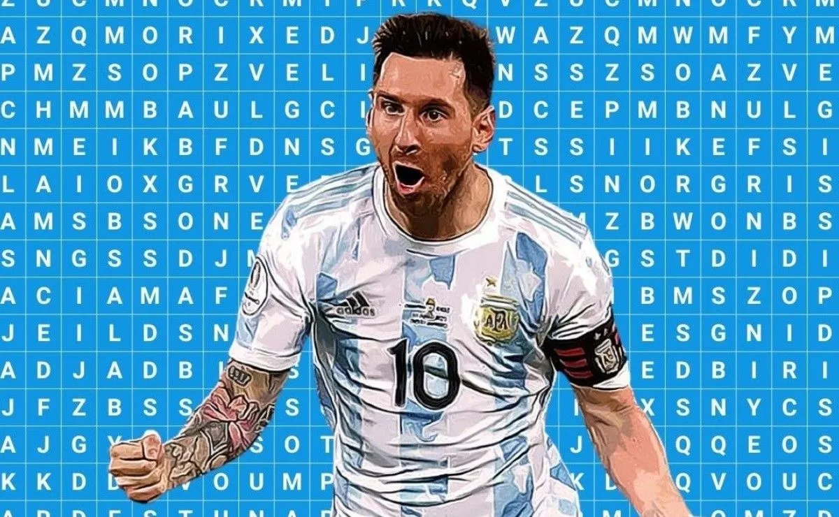 ES IMPOSIBLE? Encuentra la palabra MESSI en menos de 20 segundos