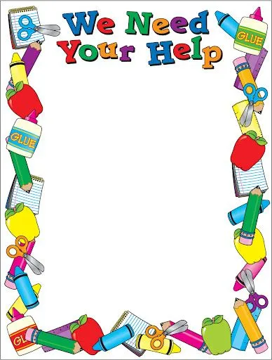 IMPRIME CLIP ART DE DECORACION PARA NIÑOS