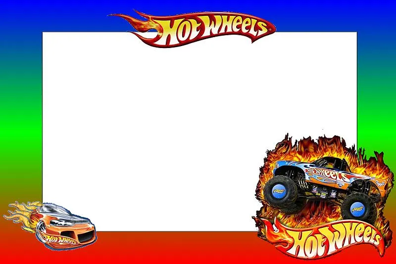 Imprimibles de Hot Wheels. - Ideas gratis para fiestas y ...