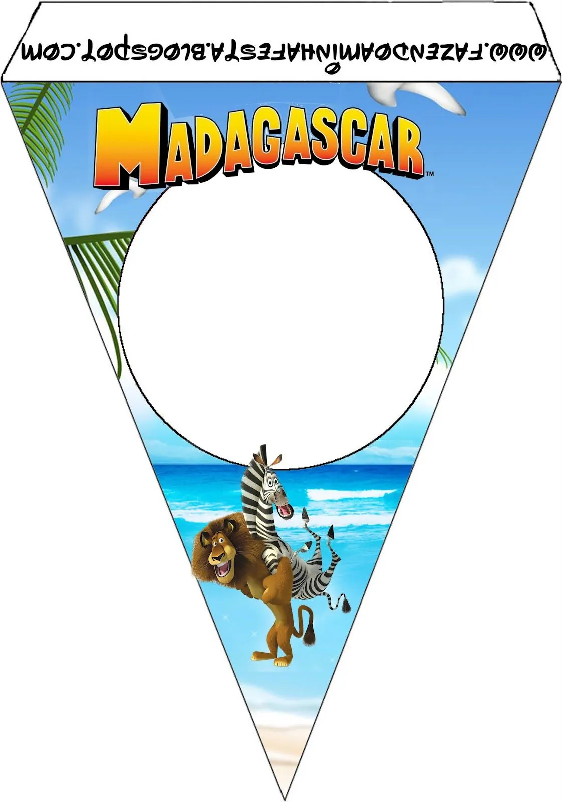 Imprimibles de Madagascar 3. - Ideas y material gratis para ...